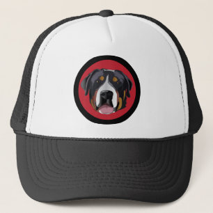 GREATER SWISS MOUNTAIN DOG TRUCKER HAT