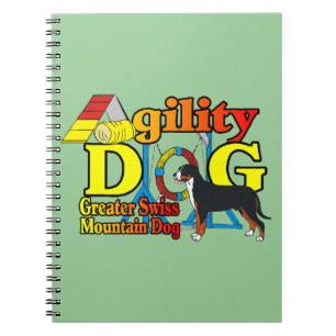 Greater Swiss Mtn Dog Agility Notebook