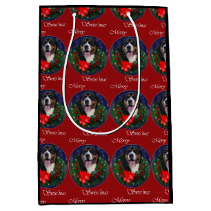 Greater Swiss Mtn Dog Christmas Gift Bag