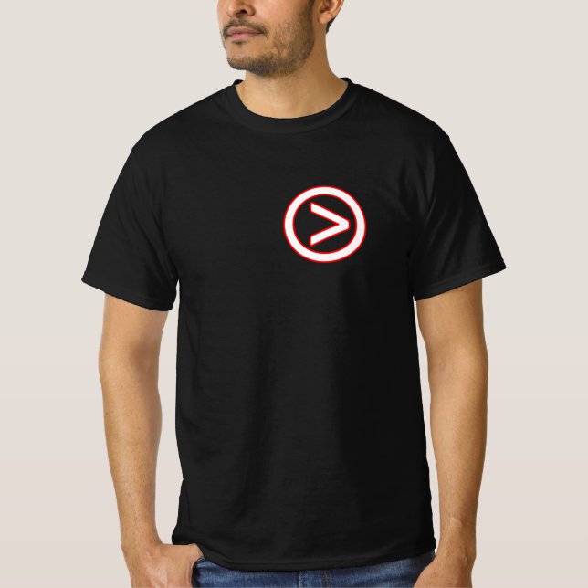 Greater Than T-Shirt (Front)