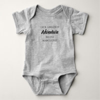 Greatest Adventure Infant Outfit- Announcement