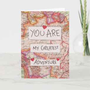 Greatest adventure - Valentines Day Card