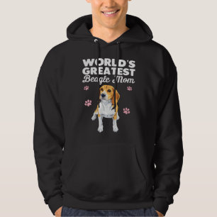 Greatest Beagle Mom Ever Beagle Dog Hoodie