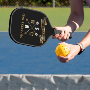 Greatest Dad Ever Pickleball Paddle