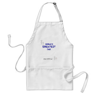Greatest Dad, worst cook Standard Apron