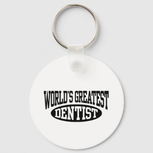 Greatest Dentist Keychain