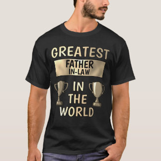 Greatest Father In-Law Personalised T-Shirt