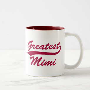 Greatest Mimi Two-Tone Coffee Mug