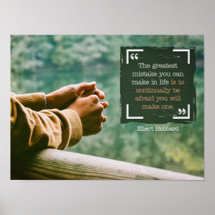 Greatest Mistake In Life Poster