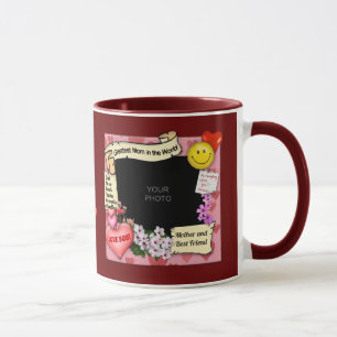 Greatest Mom (customizable) Photo Mug