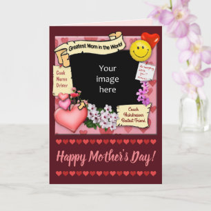Greatest Mom in the World Card