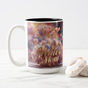 Greatest Mom  Two-Tone Coffee Mug