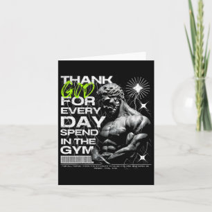 Greatful Gym Brother Uni-adults Gym Card