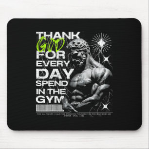 Greatful Gym Brother Uni-adults Gym  Mouse Pad