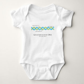 Greatness is in my DNA Baby Bodysuit