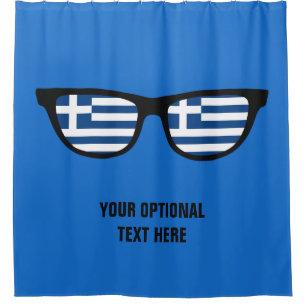 Grec Shades rideau de douche personnalisé