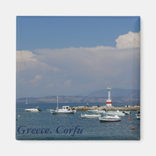 Grèce, Corfou, Ancien phare, Aimant
