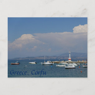 Grèce, Corfou, Ancien Phare, Carte Postale