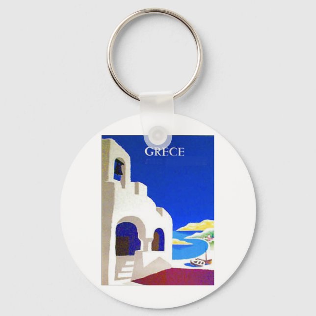 grece vintage keychain (Front)