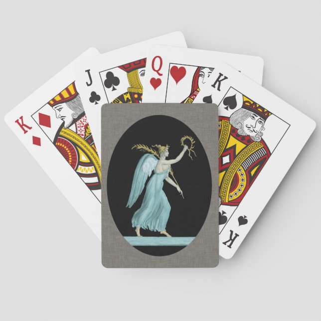 Grecian Beauty II Playing Cards (Back)