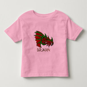 Grecken the Mystical Dragon Fantasy Art Toddler T-shirt