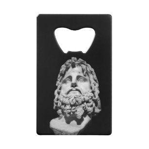 Greco Roman Bust Credit Card Bottle Opener