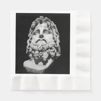 Greco Roman Bust Napkin