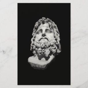 Greco Roman Bust Stationery