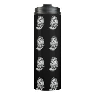 Greco Roman Bust Thermal Tumbler