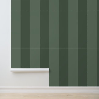 Gree Stripe Renter Friendly Peel & Stick Wallpaper