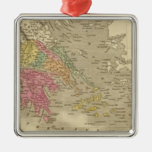 Greece 12 metal ornament