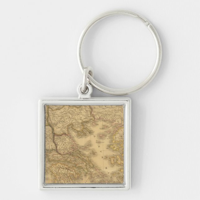 Greece 13 keychain (Front)