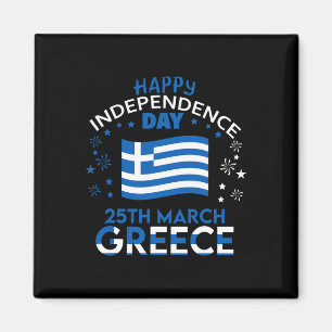 Greece 203rd Independence Day Greek Pride Greece F Magnet