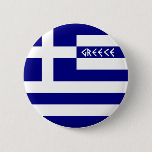 Greece 2 Inch Round Button