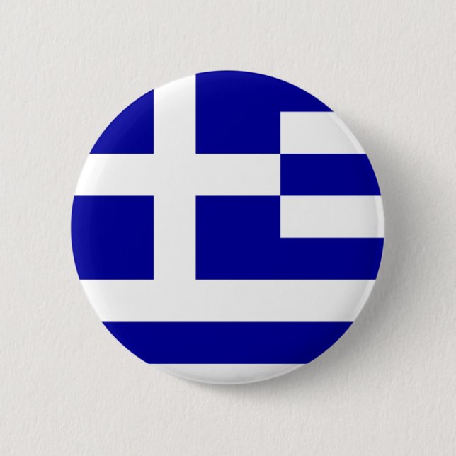 Greece 2 Inch Round Button (Front)