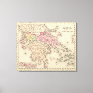 Greece 4 canvas print
