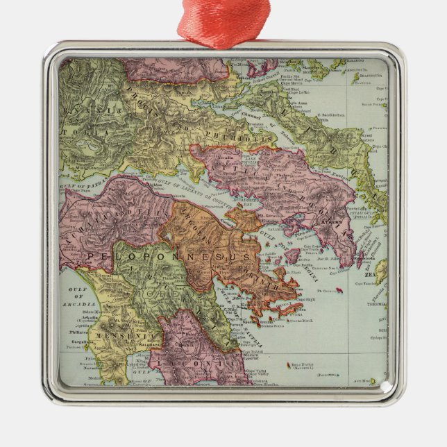 Greece 4 metal ornament (Front)