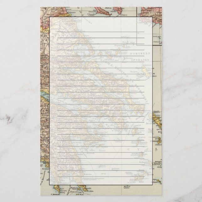 Greece 4 stationery (Front)