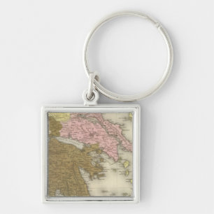 Greece 7 keychain
