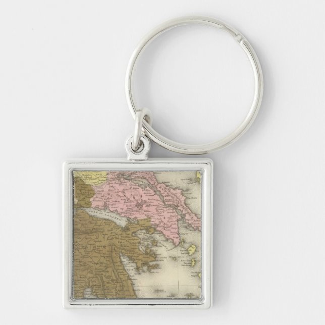 Greece 7 keychain (Front)
