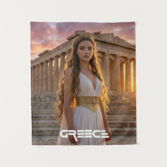 GREECE - ACROPOLIS TAPESTRY (Front)