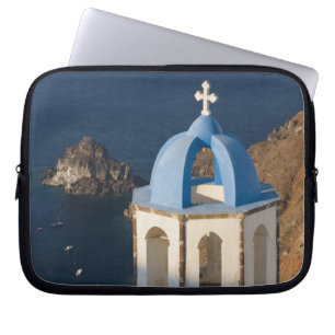 Greece and Greek Island of Santorini town of Oia 2 Laptop Sleeve
