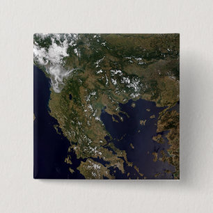 Greece and its surrounding countries 2 inch square button