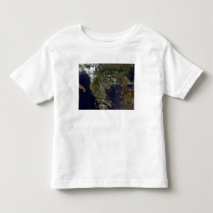 Greece and its surrounding countries toddler t-shirt