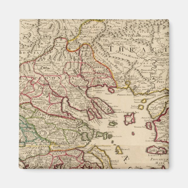 Greece and Macedonia Magnet (Front)