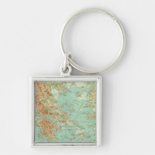 Greece and the Aegean Keychain