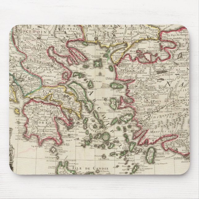Greece and Turkey Mouse Pad (Front)