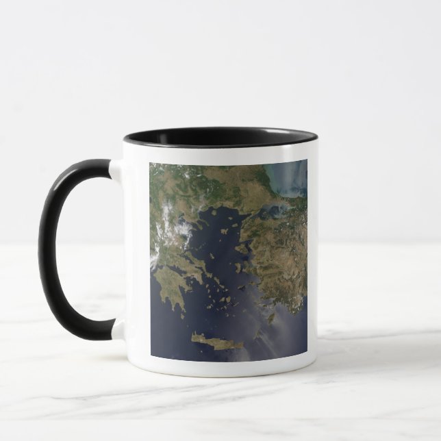 Greece and Turkey Mug (Left)