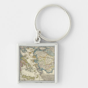 Greece, Asia Minor 1453 Keychain