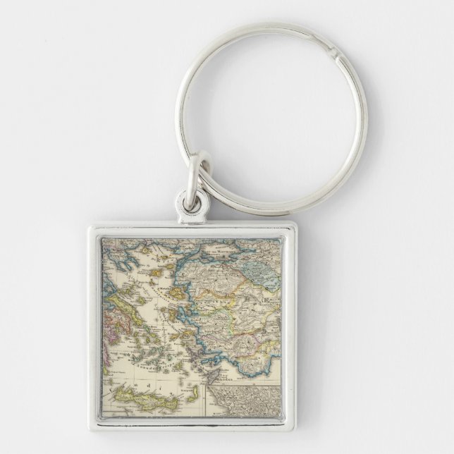 Greece, Asia Minor 1453 Keychain (Front)